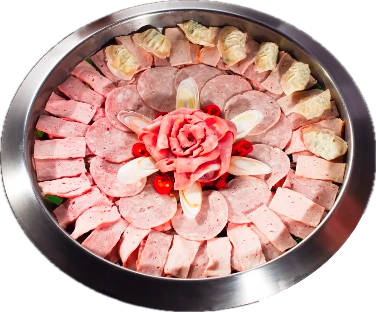 장미햄 부대찌개 한 냄비